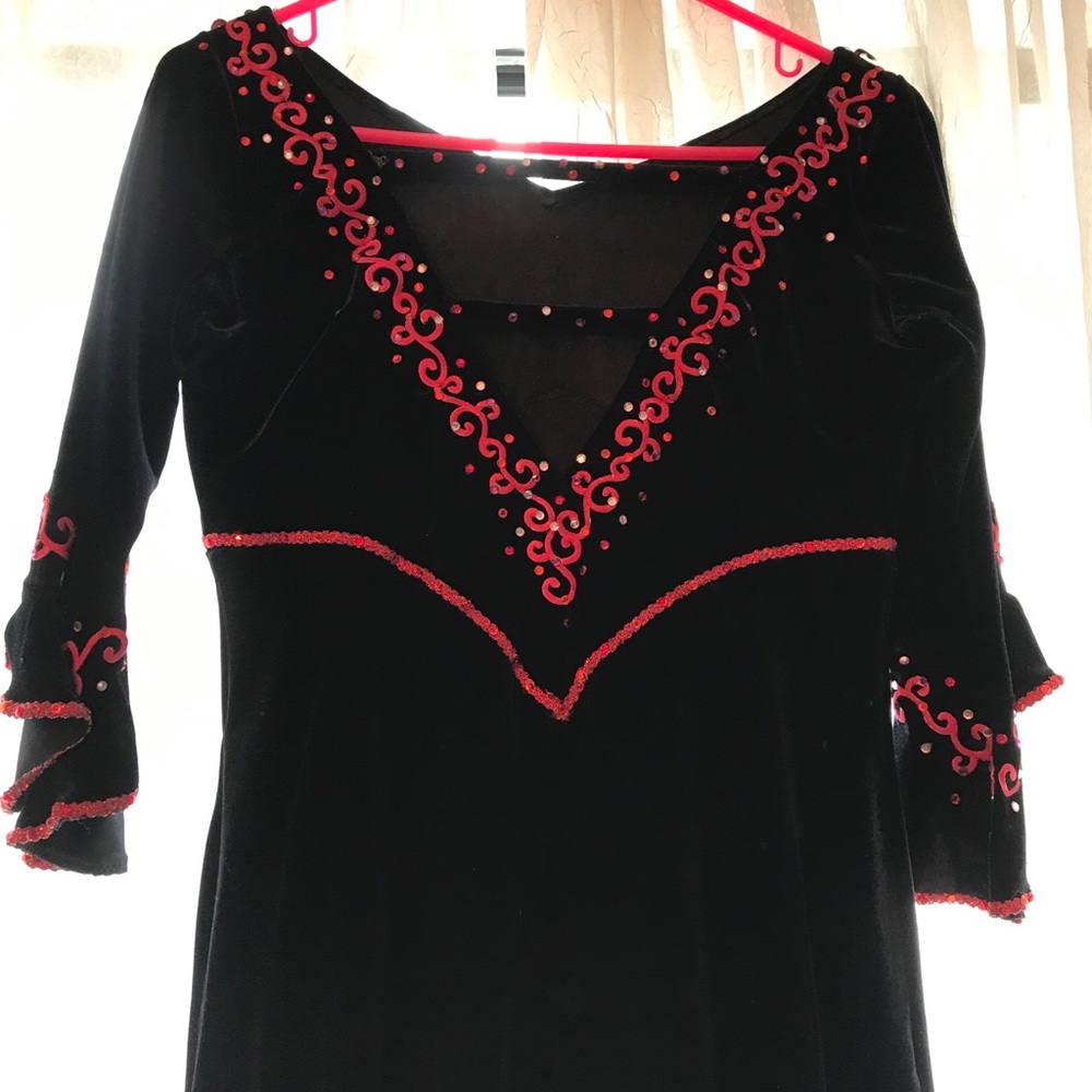 Ladies Custom Figure Skating Competition Dress